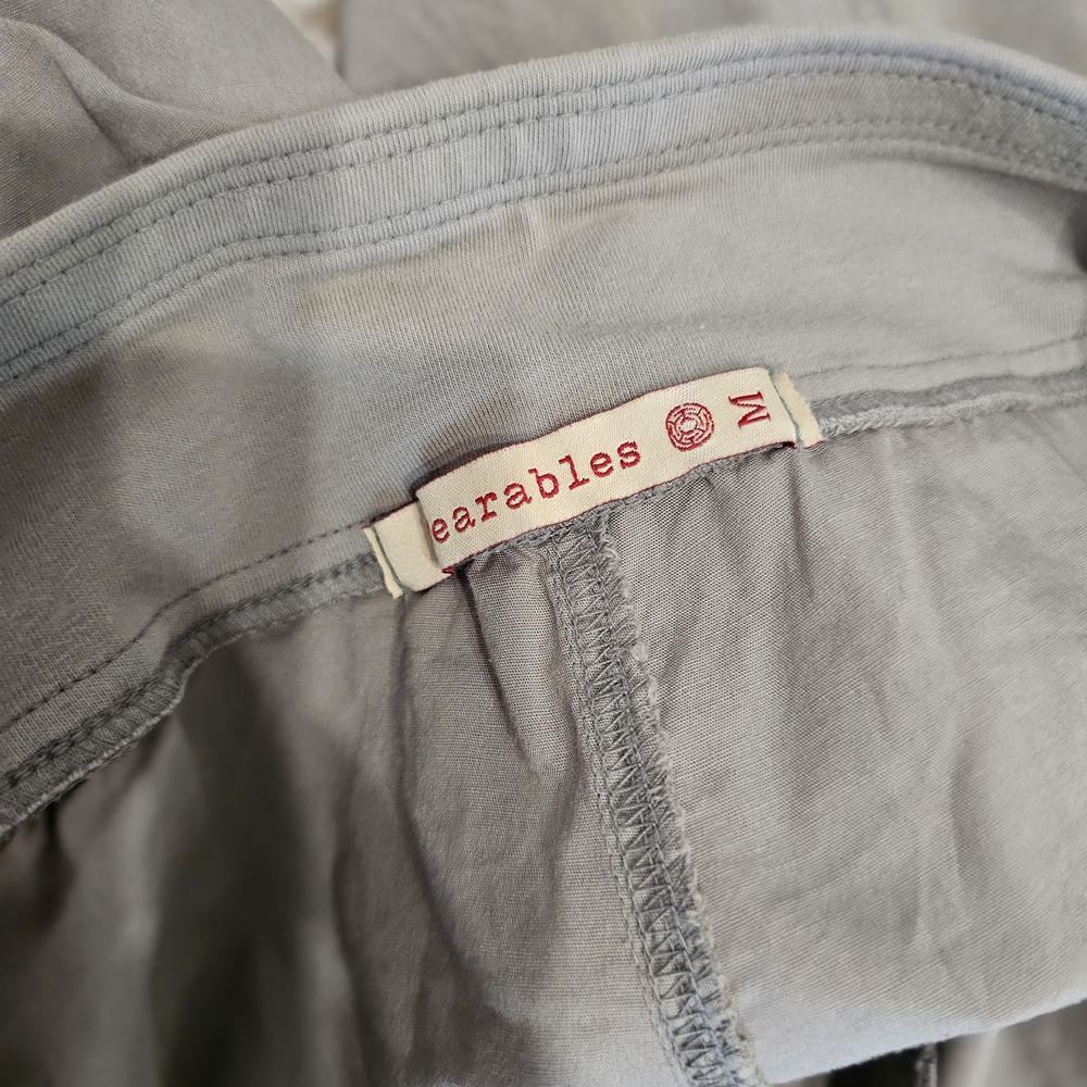Women's Gray Cargo Pants - Picture 3 of 3